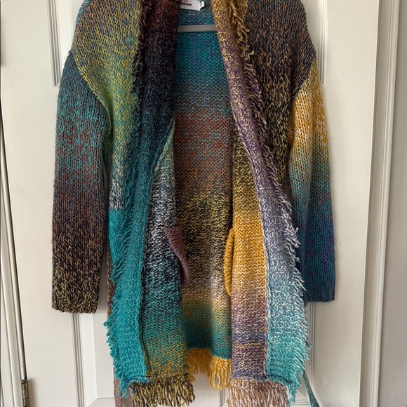 Multicolor Knit Women's Sweater - Picture 8 of 10